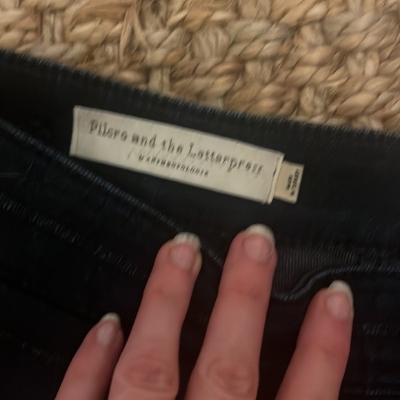 Pilcro by Anthropologie skinny trouser jeans, VGUC, size 25 - Picture 4 of 6